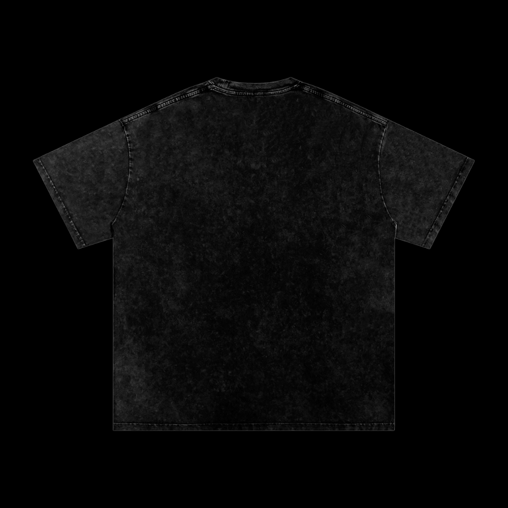Stray Cat Feast Logo Vintage Oversized T-Shirt